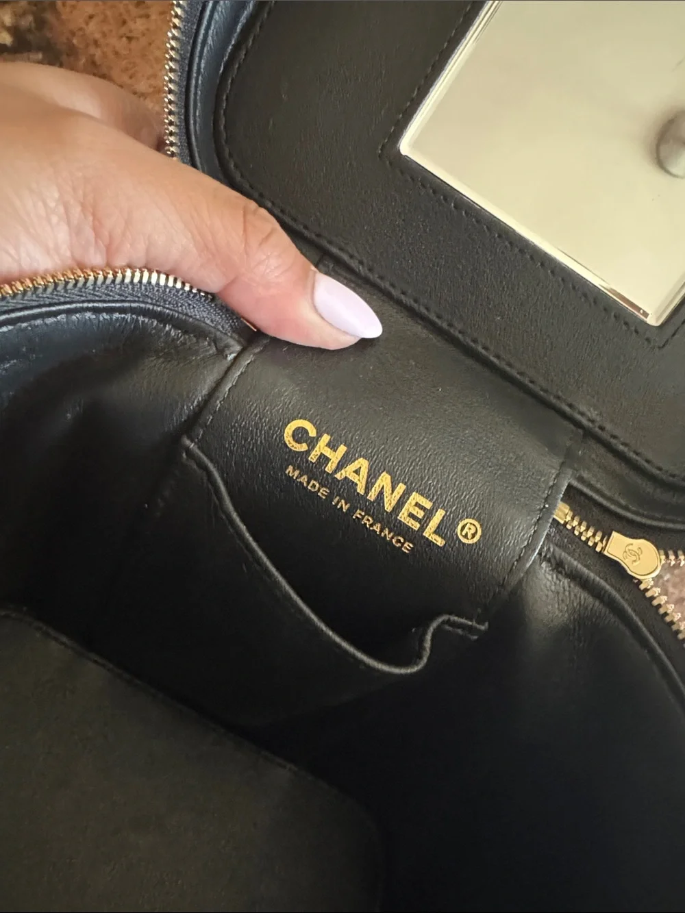 Chanel Small Top Handle Vanity Case